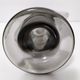 Transparent Sommerso Murano Glass Vase by Hora P with Rhomboid Base, 1980s