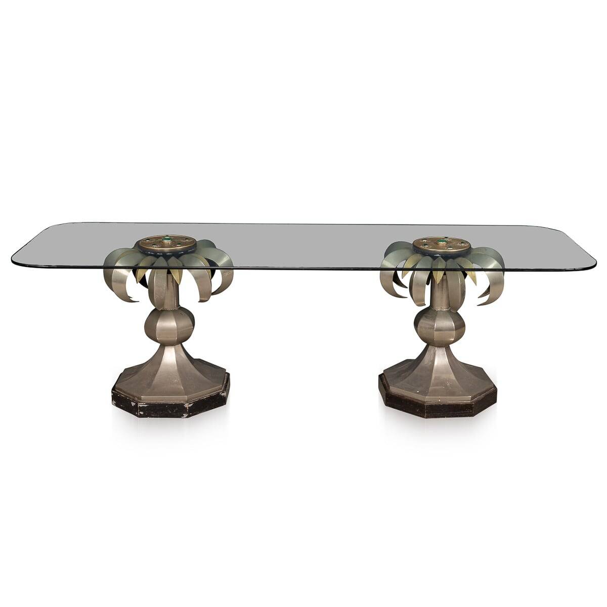 Table de console / buffet anglais rare du 20e siècle par anthony redmile, londres