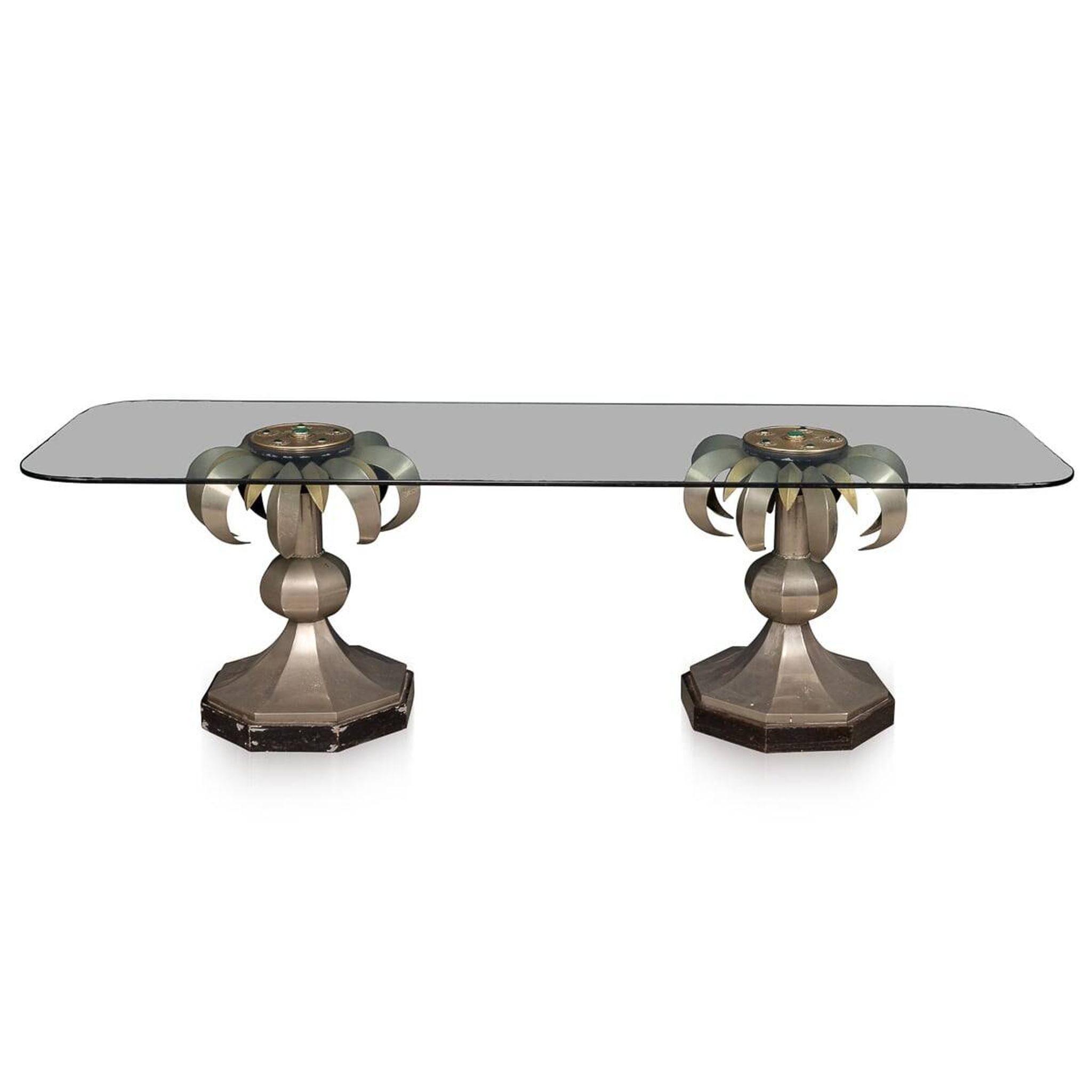 Table de console / buffet anglais rare du 20e siècle par anthony redmile, londres