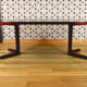 Scandinavian round table by John Mortensen vintage 1960 rio rosewood