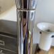 Chrome floor lamp Guzzini vintage 1960