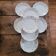 Assiettes 12 pans à fleurs

Années 60.