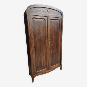 Ancien meuble Art Déco armoire armoire de cuisine 100x185cm