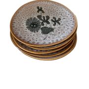 Set of 5 MBFA Pornic 70's dessert plates