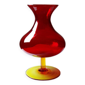 Vase vintage en verre