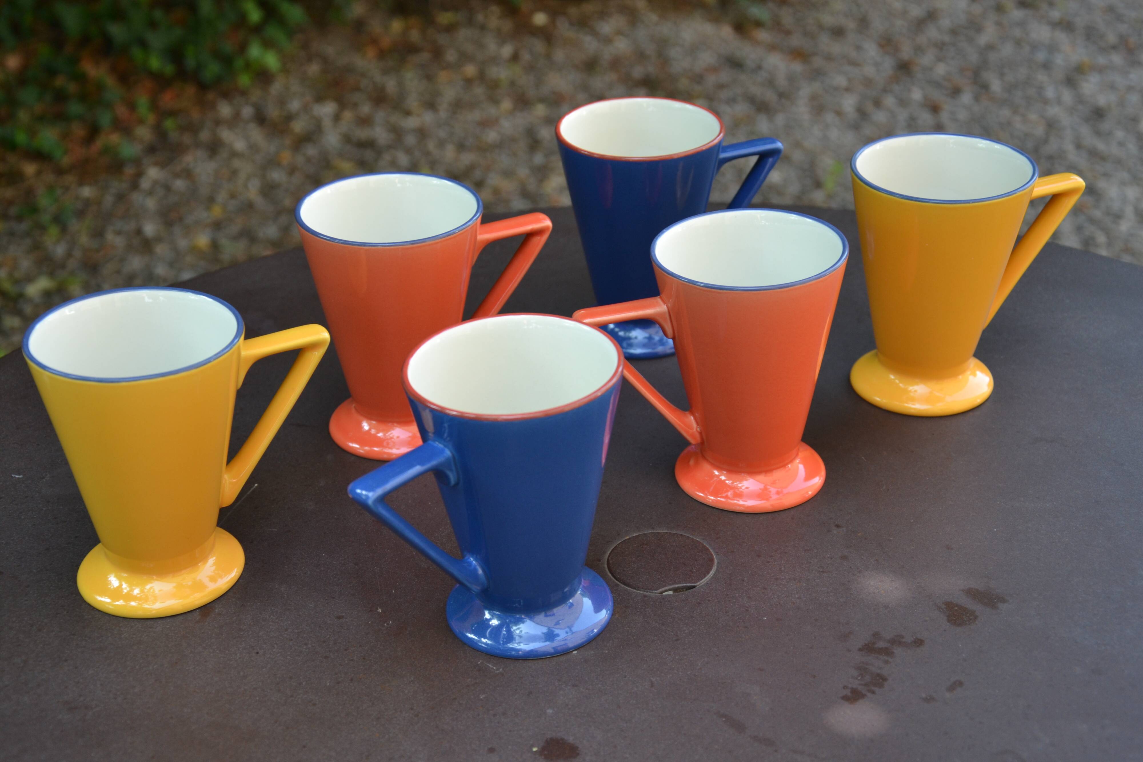 6 mugs/tasses Churchill Made in England