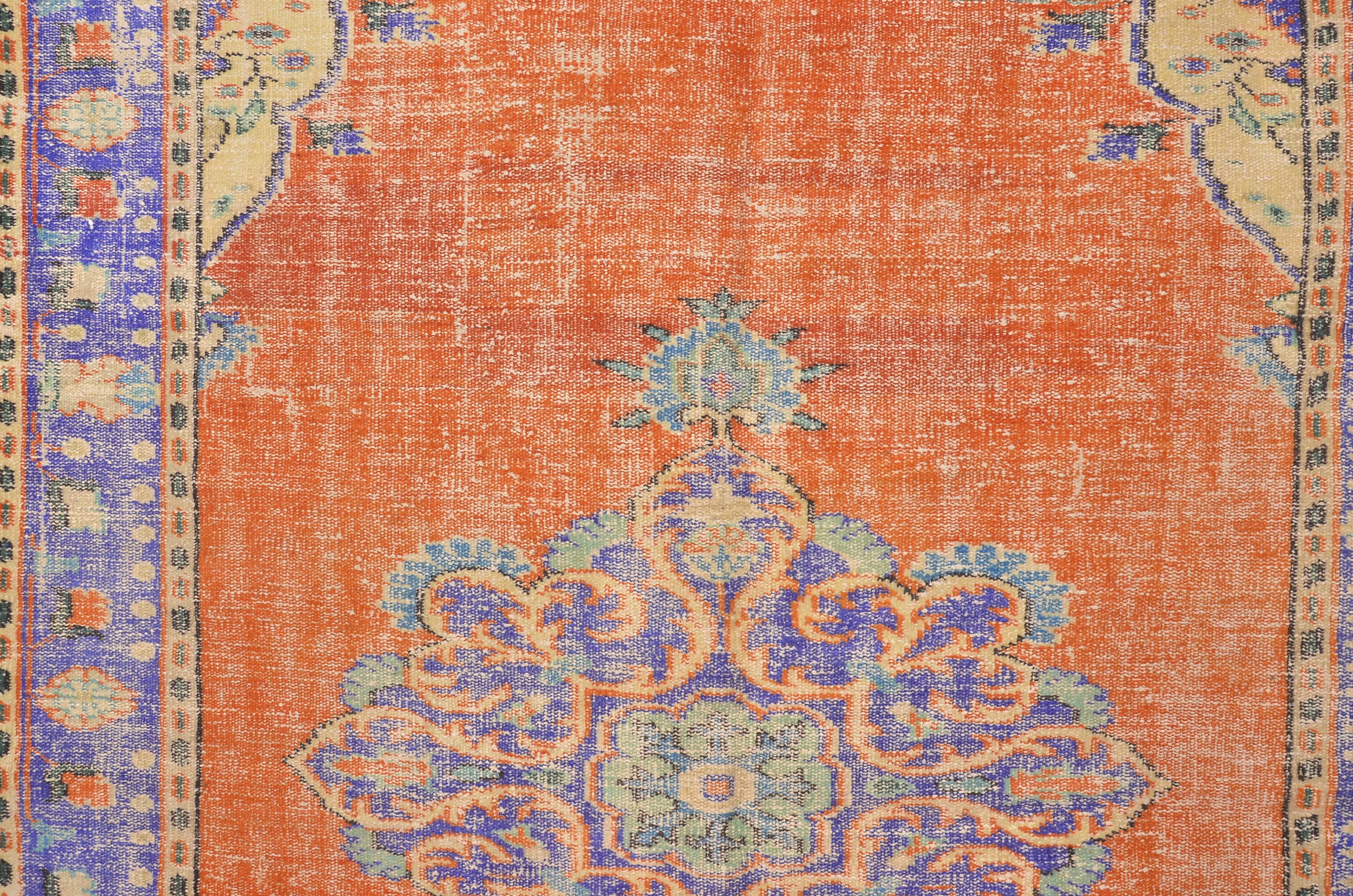 Handmade Bohemian Oushak Rug sku 2301