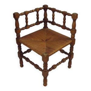 Chaise en bois française - antique