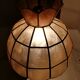 Suspension nacre et laiton 60s