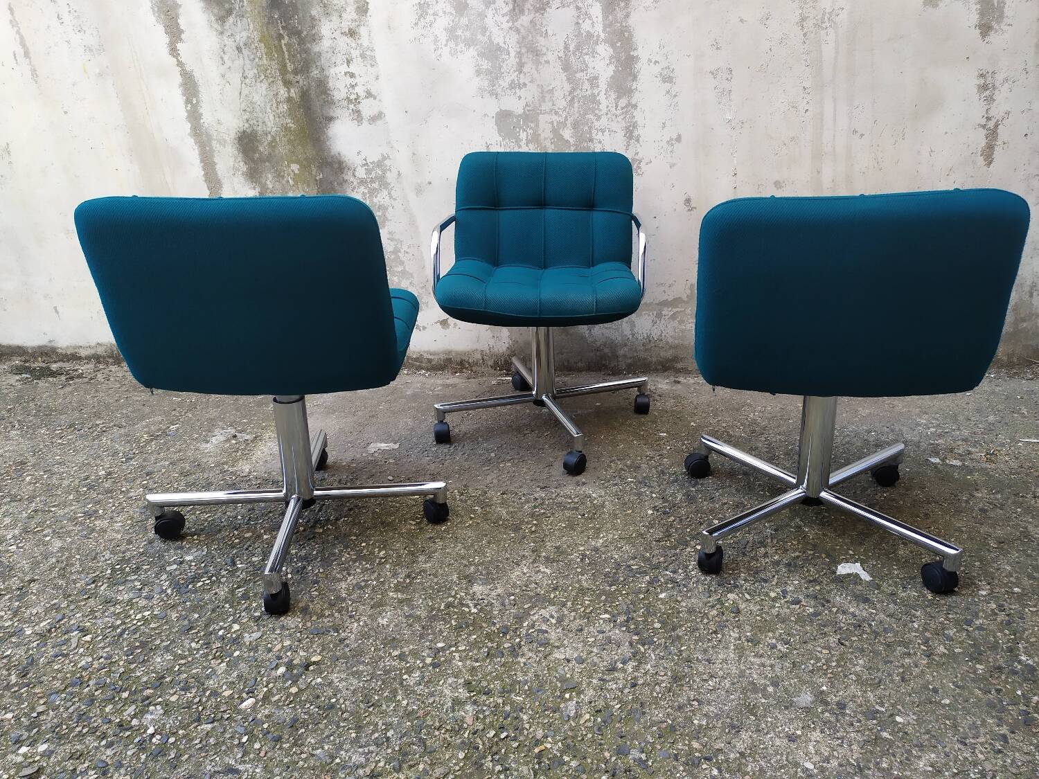 Fauteuils bureau Airborne vintage