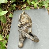 Large metal door knocker Greek goddess