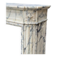 Louis XVI Style Fireplace In Violet Breccia Marble Circa 1880