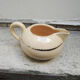 Former breakfast service at the earthenware bed with tray