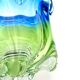 Corolle Vase Massif Hospodka Chřibská Cristal Sommerso Bicolour