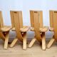 4 chaises Redureau Création - 🇫🇷 années 1990.