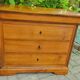 Louis Philippe cherry chest of drawers with lock