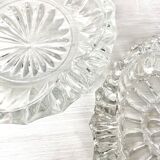 Vintage glass ashtrays