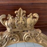 Gilded Louis XV style mirror