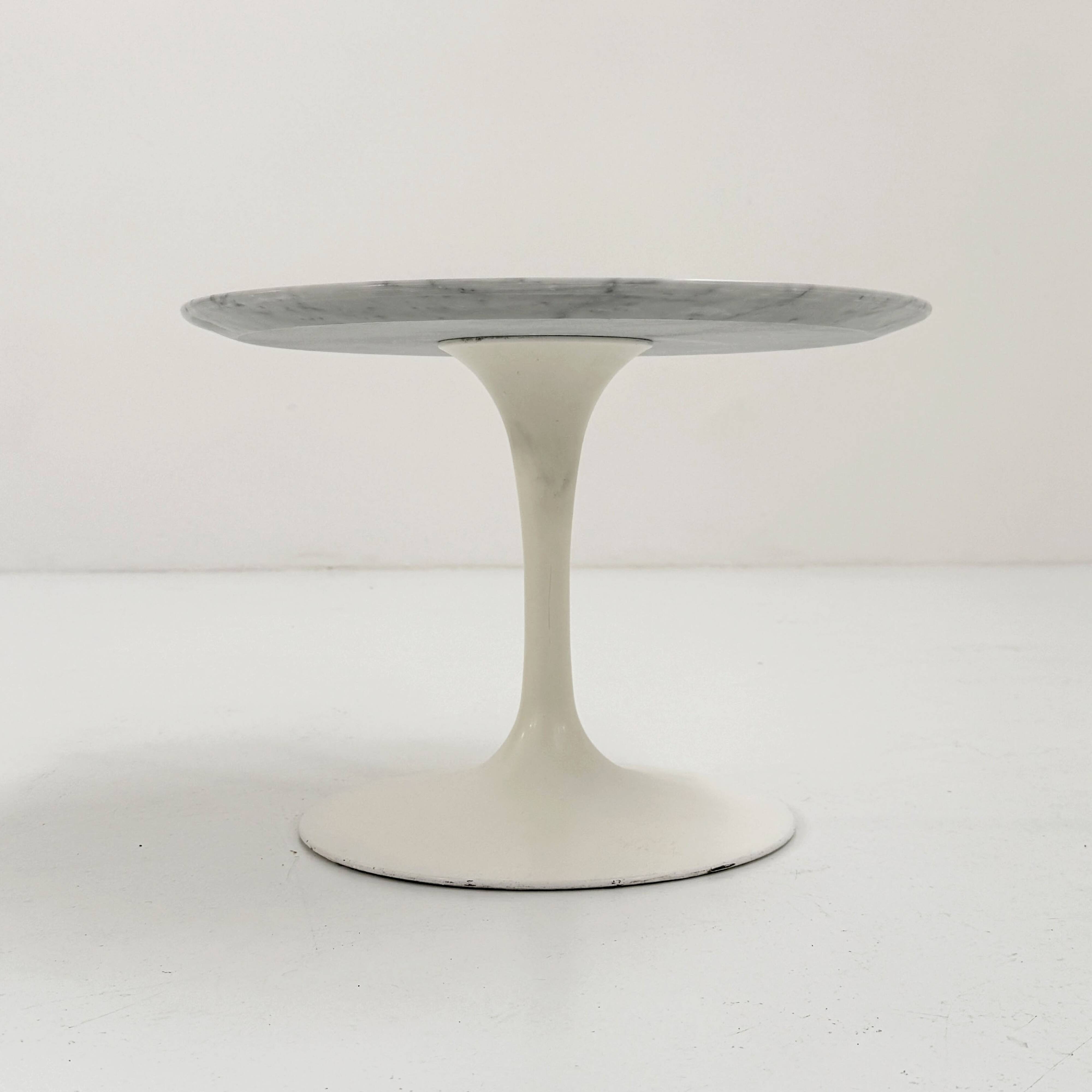 Tulip marble side table by Eero Saarinen for Knoll, 1970