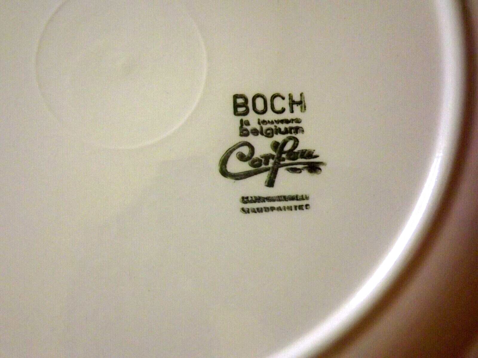 Vintage Villiroy and Boch Corfou Collection Set of 4 Dinner Plates 3802