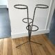 Wrought iron plant holders