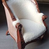 Fauteuil enfant, restauration d'art