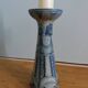 Candle holder vase signed Jean Claude Courjault