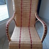 rattan armchair