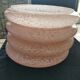 Lot of pink clichy glass paste globes for art deco chandeliers