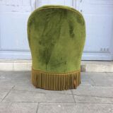 Toad style Art Deco armchair