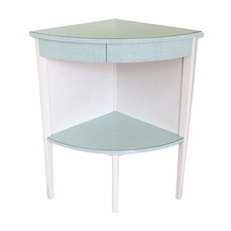 Blue formica corner furniture