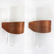 Pair of NX40 design wall lamps by Louis Kalff for Philips - Holland, 1960