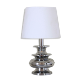 Lampe de table chromée vintage des années 1950