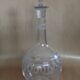 Antique wine carafe / decanter made of glass and crystal.