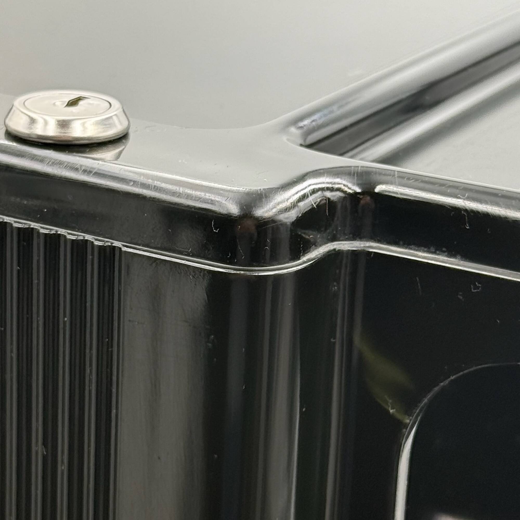 70s Organiser Trolley 'Superstile' Neolt in Glossy Black