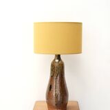 Sandstone lamp with potter's tear, 1970s
