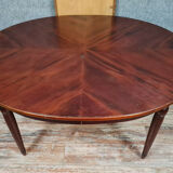 Art Deco period table with mahogany extensions around 1920