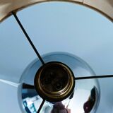 Gold and silver table lamp from the 70s