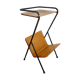 Table d'appoint porte-revues vintage des années 50