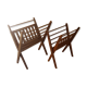 Pair of magazine holders by Cees Braakman from the 50s