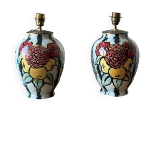lampes en faïence de