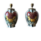Desvres ceramic lamps - Henri Delcourt
