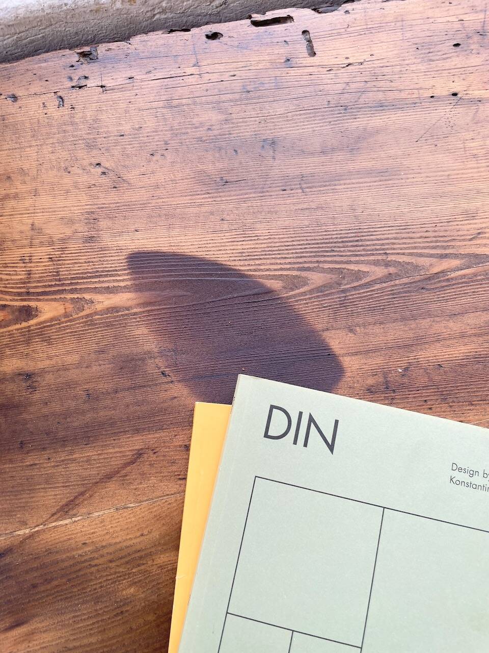 Drapery console table in pine