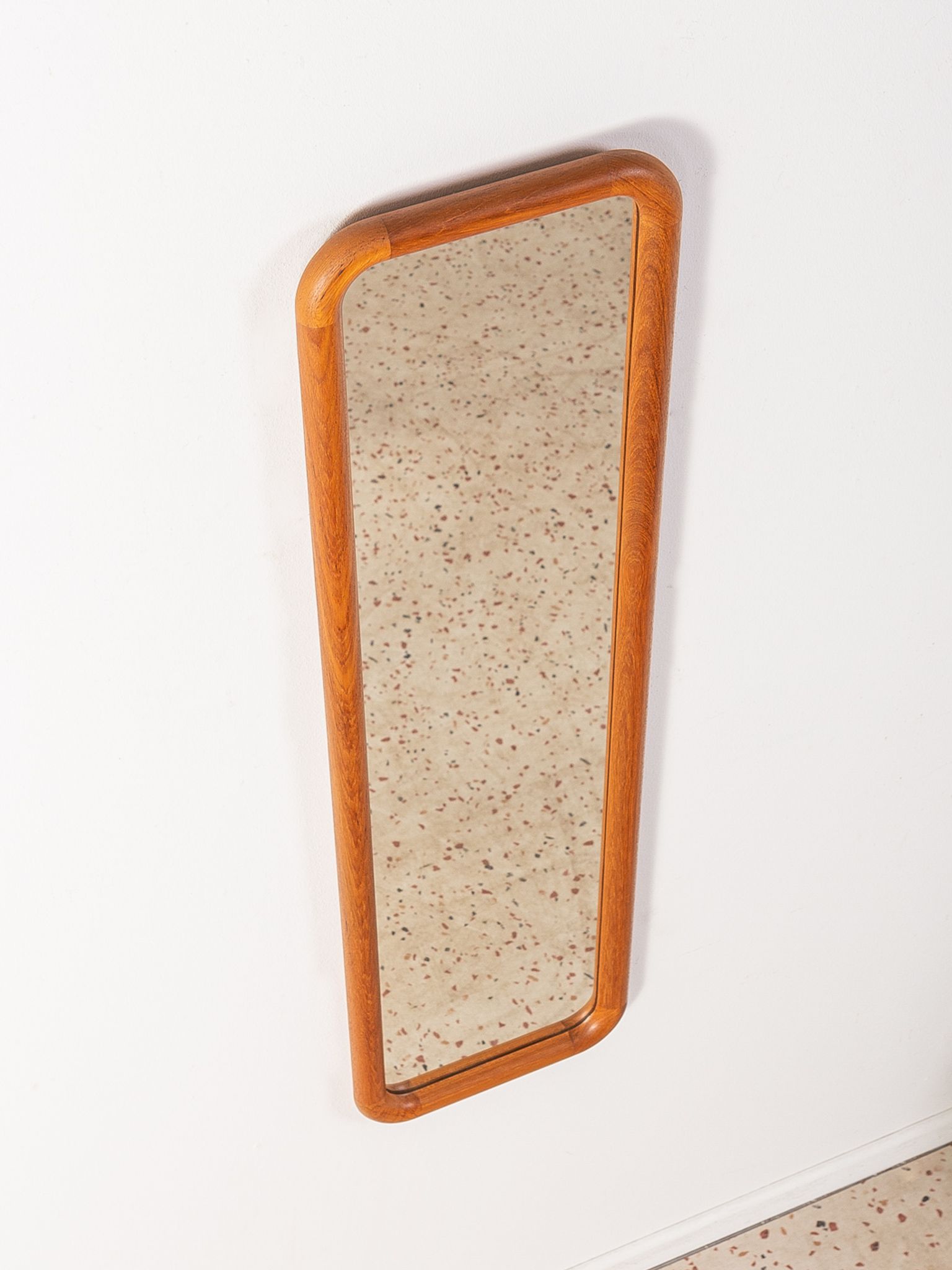 Miroir des années 1960 Vildbjerg Møbelfabrik 31x109cm