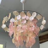 Mother-of-pearl tassel chandelier