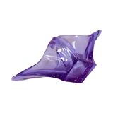 Bowl, basket, neodymium glass, Zelezný Brod ZBS, designed by M. Klinger, Cz