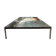 Florence glass coffee table by knoll 120x120