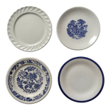 Mismatched dessert plates
