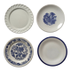 Assiettes à dessert dépareillées