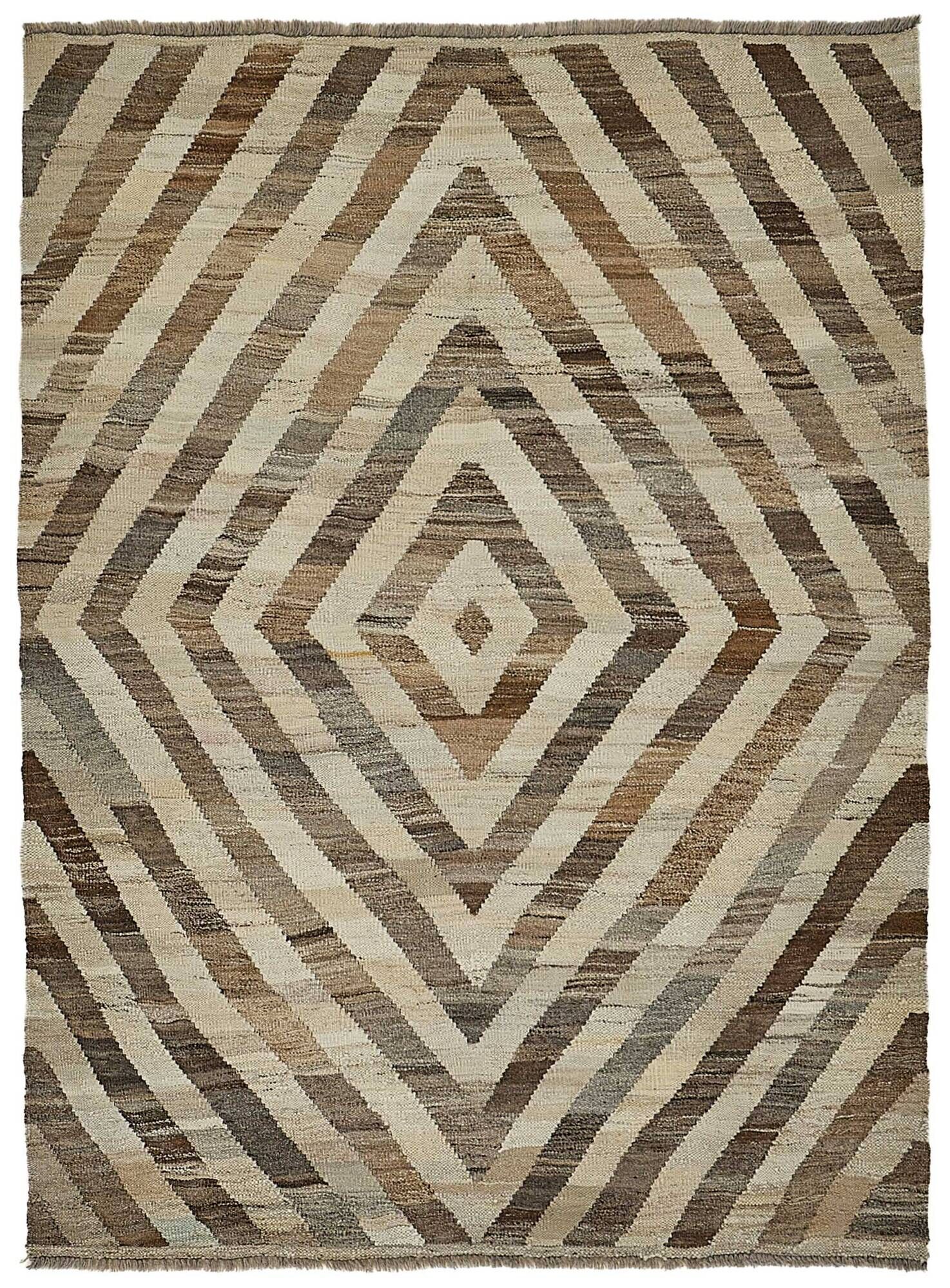 Contemporary Tribal Decorative Kilim 110 cm x 152 cm
